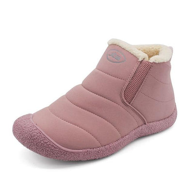 Unisex Waterproof Cotton Cloth Winter Shoes for Men