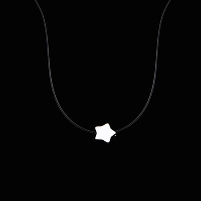 Female Transparent Fishing Line Necklace