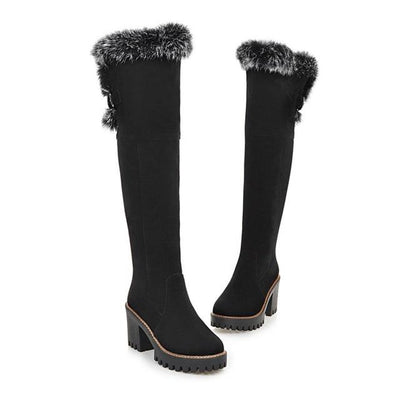 Over The Knee Winter Boots