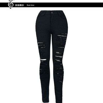 High Waist Stretch Jeans Sexy Leggings