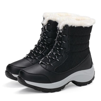 Warm Fur Snow Boots
