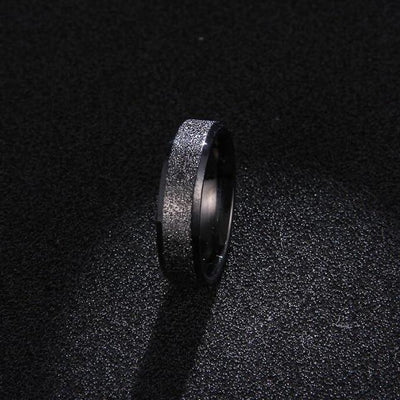 Simple Titanium Female Steel Ring