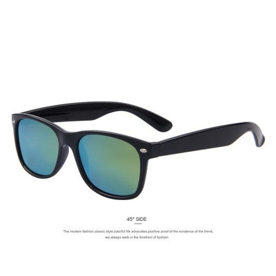 Classic Men's Retro Rivet Tones Polarized Sunglasses