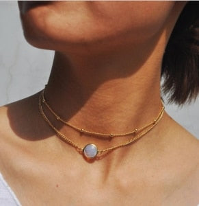 Tiny Heart Bohemian Necklace for Women