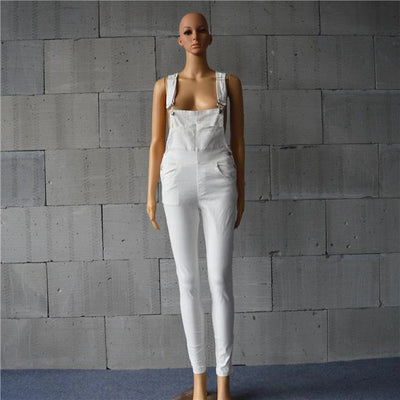 Woman Stretch Jumpsuit Jeans Denim