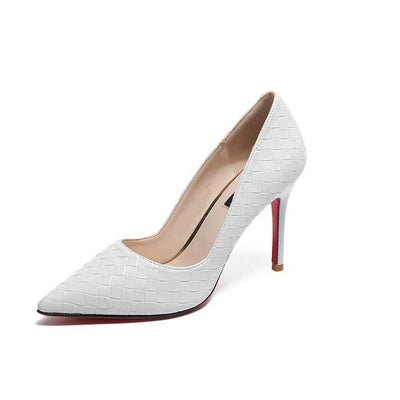 designer elegant red bottom pointed toe women's Pumps