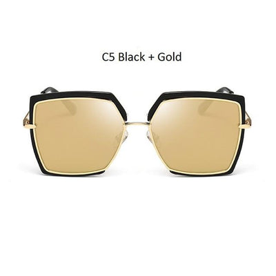 Woman Cat Eye Pink Sunglasses