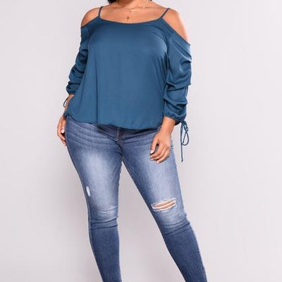 Women Plus Size Push Up Jean Denim