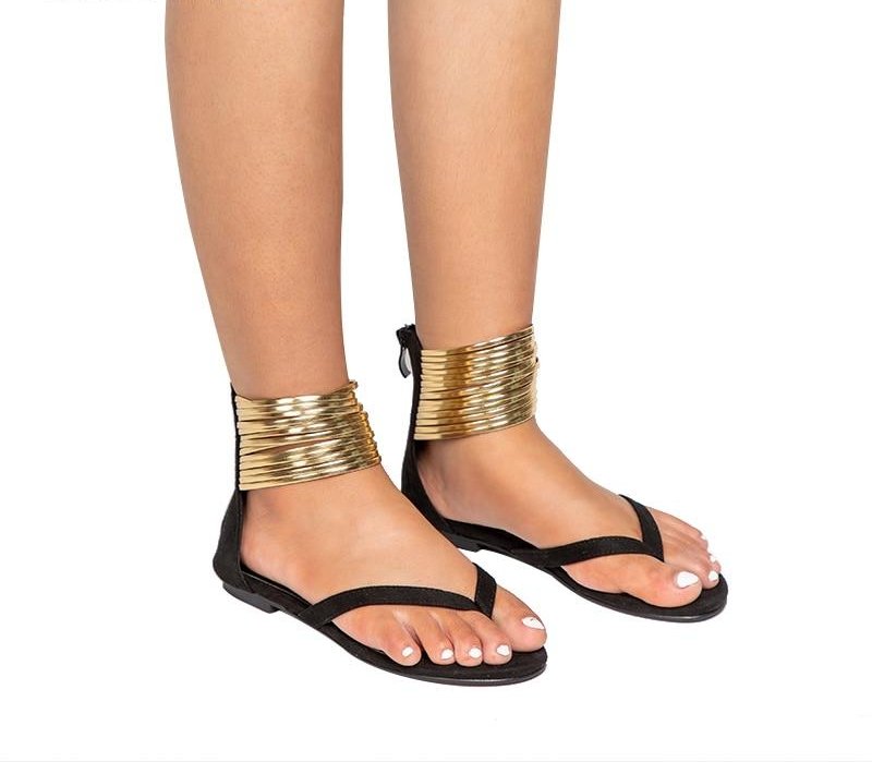Flat Sandals Gladiator Flip Flops