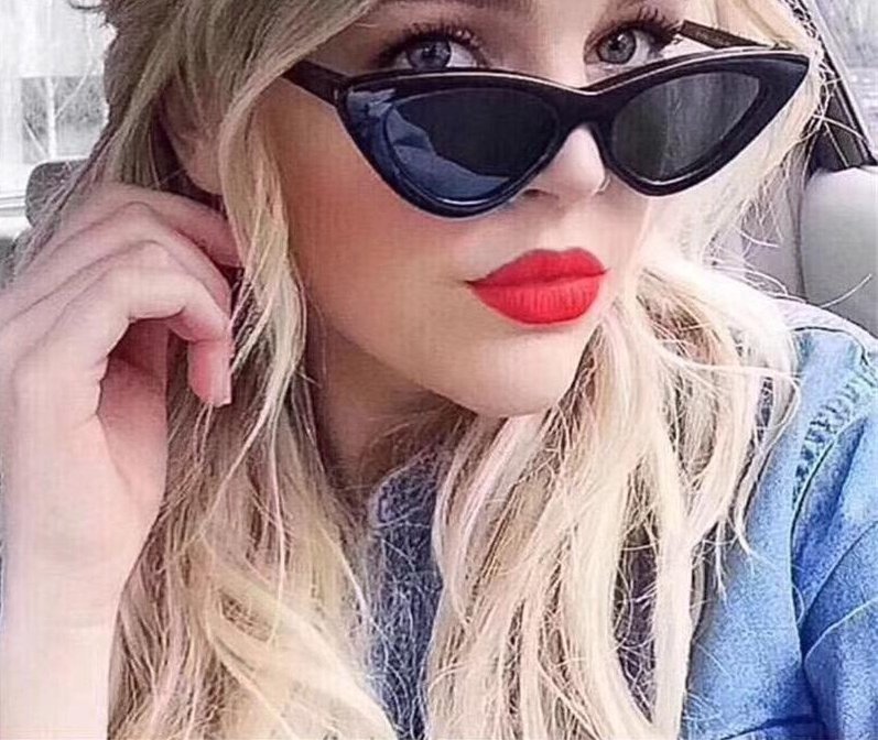 Vintage Retro Cat Eye Sunglasses Women