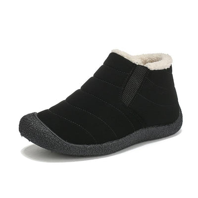 Unisex Waterproof Cotton Cloth Winter Shoes for Men