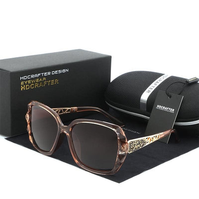 Polarized Ladies Brand Retro Design Sunglasses