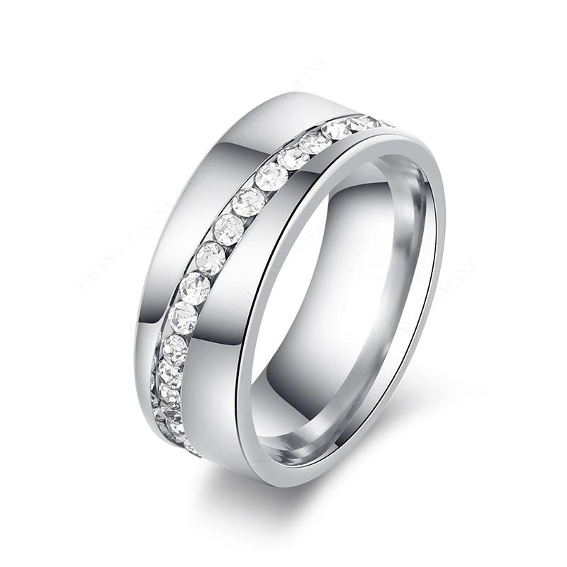 Cute Titanium Stainless Steel Rings For Women