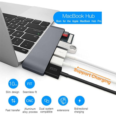 USB-C Aluminum 4K USB C Hub HDMI Type C