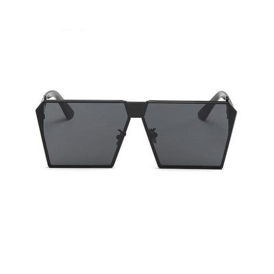 Square Designer Gradient Clear Sunglasses