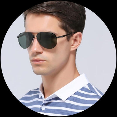 Aluminum Magnesium Polarized Sunglasses Men
