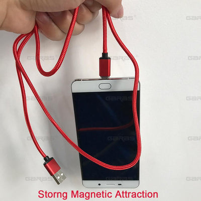 USB Type C Micro USB Lightning Speed 3IN1 Magnetic Cable