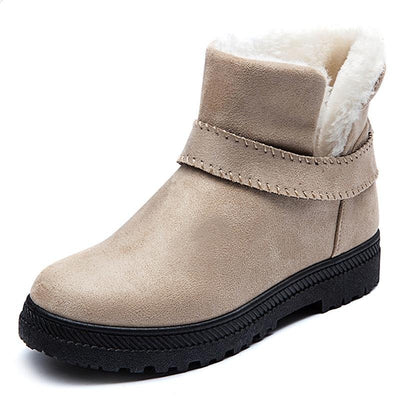 Fashion Warm Snow Boots With Heels