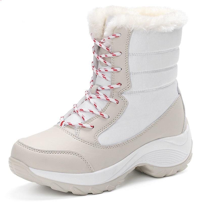 Warm Fur Snow Boots