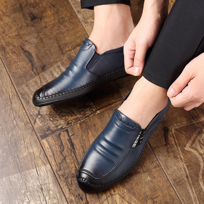Cow Leather Shoes Fashion Casual Leather