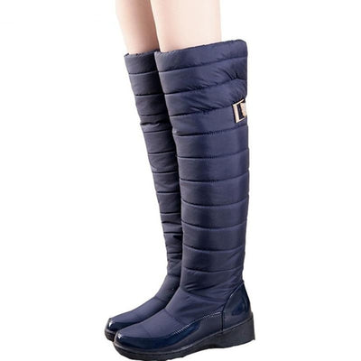 Over The Knee Thigh High  Round Toe Boots