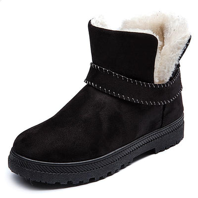 Fashion Warm Snow Boots With Heels