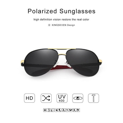 Aluminum Magnesium Polarized Men's Sunglasses