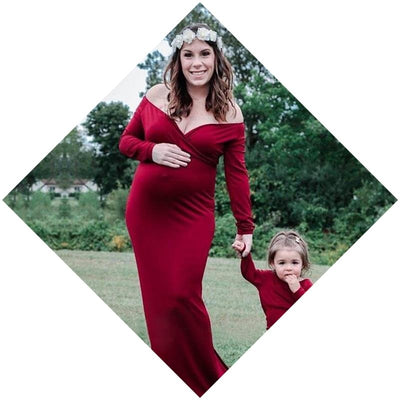 Maternity Dress for Photo Shoots,