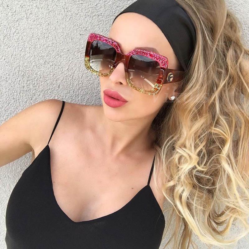 Luxury Designer Women Cat Eye Sunglasses