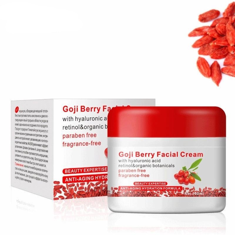 Anti Aging Hyaluronic acid goji berry facial cream