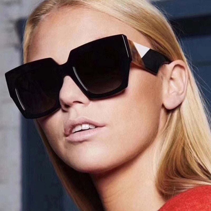 Stunning Designer Oversized Sunglasses Women Men