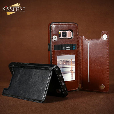 Card Slot Case For Samsung Galaxy S9 S8 Plus
