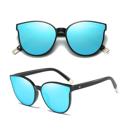 women's stylish double beam sunglasses l