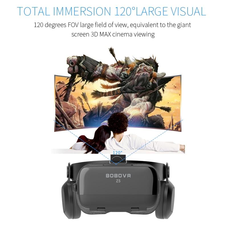 Virtual Reality Glasses Headset Stereo Box for 4.7-6.2' Mobile Phone