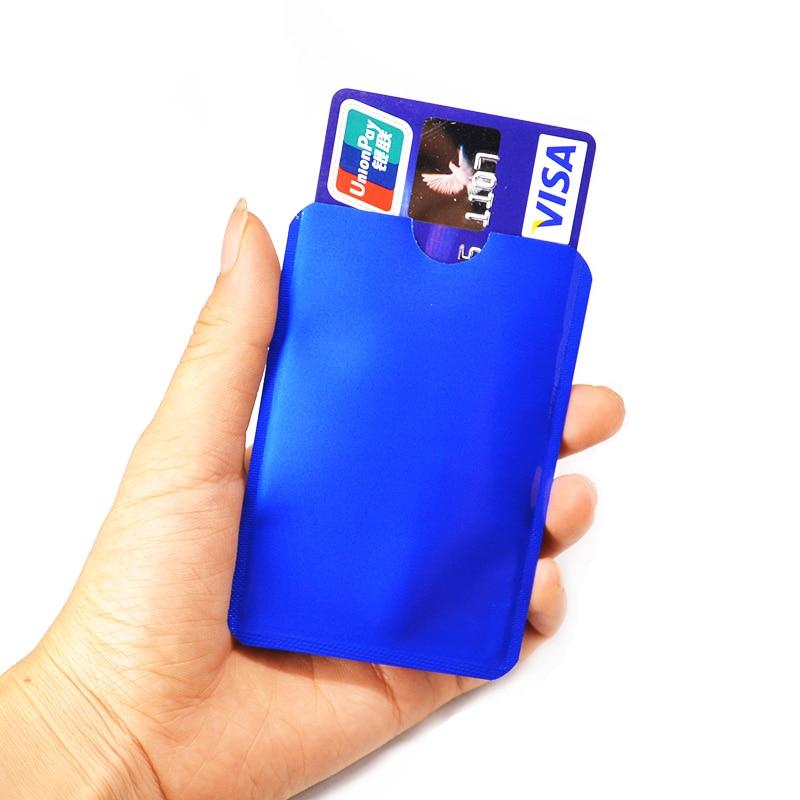 Anti Rfid Card Protection Blocking Wallet Card Holder