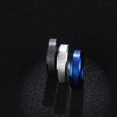 Simple Titanium Female Steel Ring