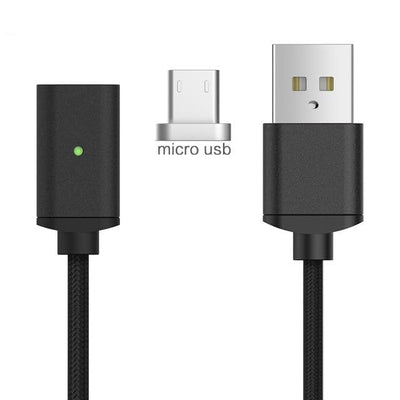 Magnetic Cable For lightning Speed Micro USB Type C Charger