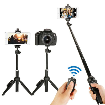 Mini Foldable 3 in 1 Selfie Stick