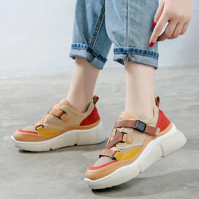 High Top Sneakers Women PU Leather