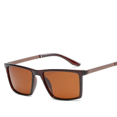 UV400 Polarized Retro Sunglasses Men