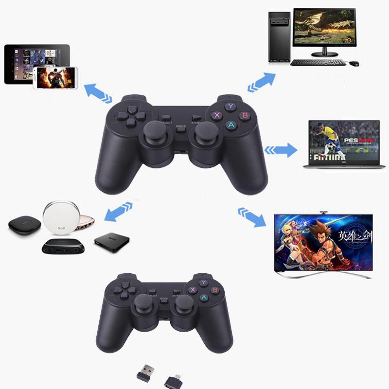 Hot 2.4G Wireless Gamepad PC For PS3 TV Box Joystick