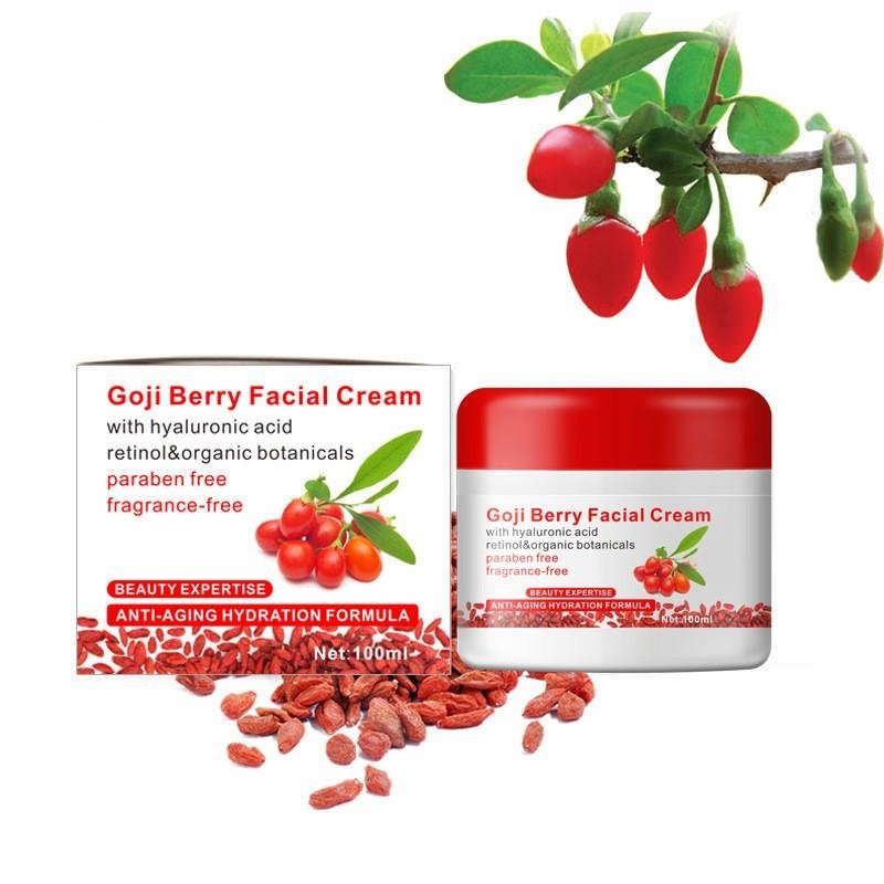 Anti Aging Hyaluronic acid goji berry facial cream