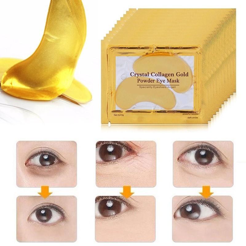 Gold Masks Crystal Collagen Eye Mask