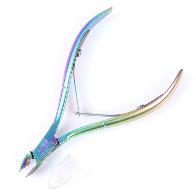 Nail Cuticle Pusher Tweezer