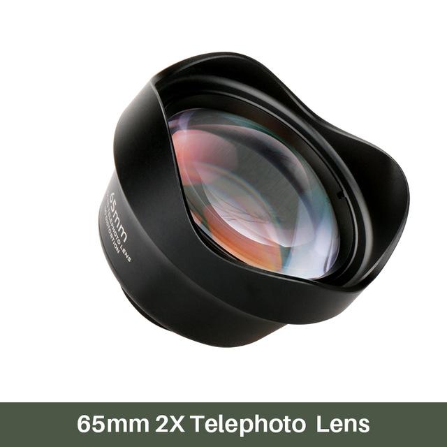 Wide Angle Fisheye Macro Phone Lens 2X