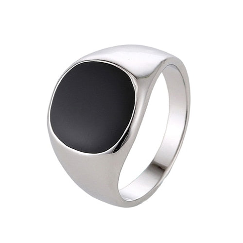 Stainless Steel Vintage Men Jewelry Ring