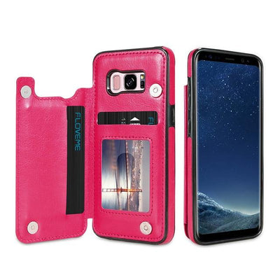 Card Slot Case For Samsung Galaxy S9 S8 Plus