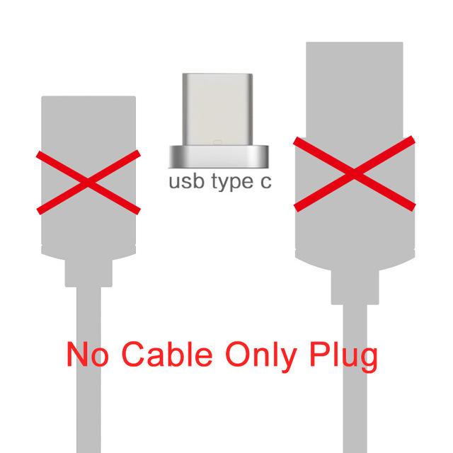 USB Type C Micro USB Lightning Speed 3IN1 Magnetic Cable