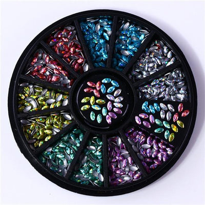 3D Nail Art Decoration Mixed Color Chameleon Stone