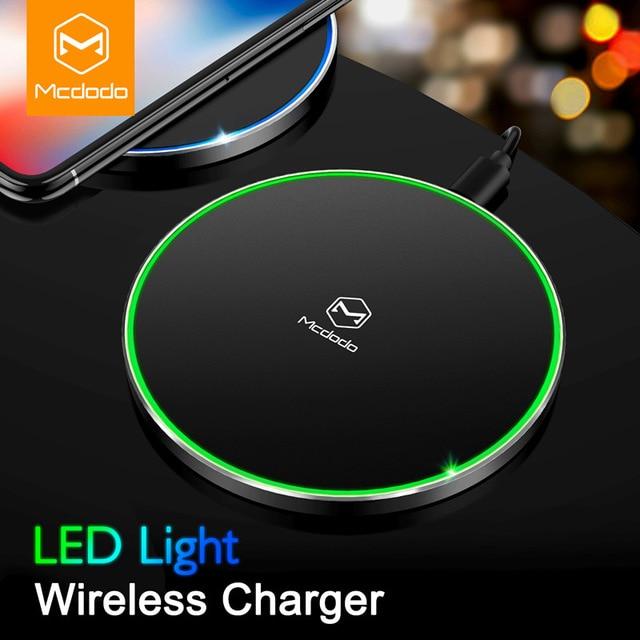 10W Qi Fast Wireless Charger For iPhone X 8 Samsung